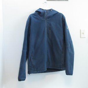 Kuhl Soft Shell Fleece lined hooded jacket Size XL